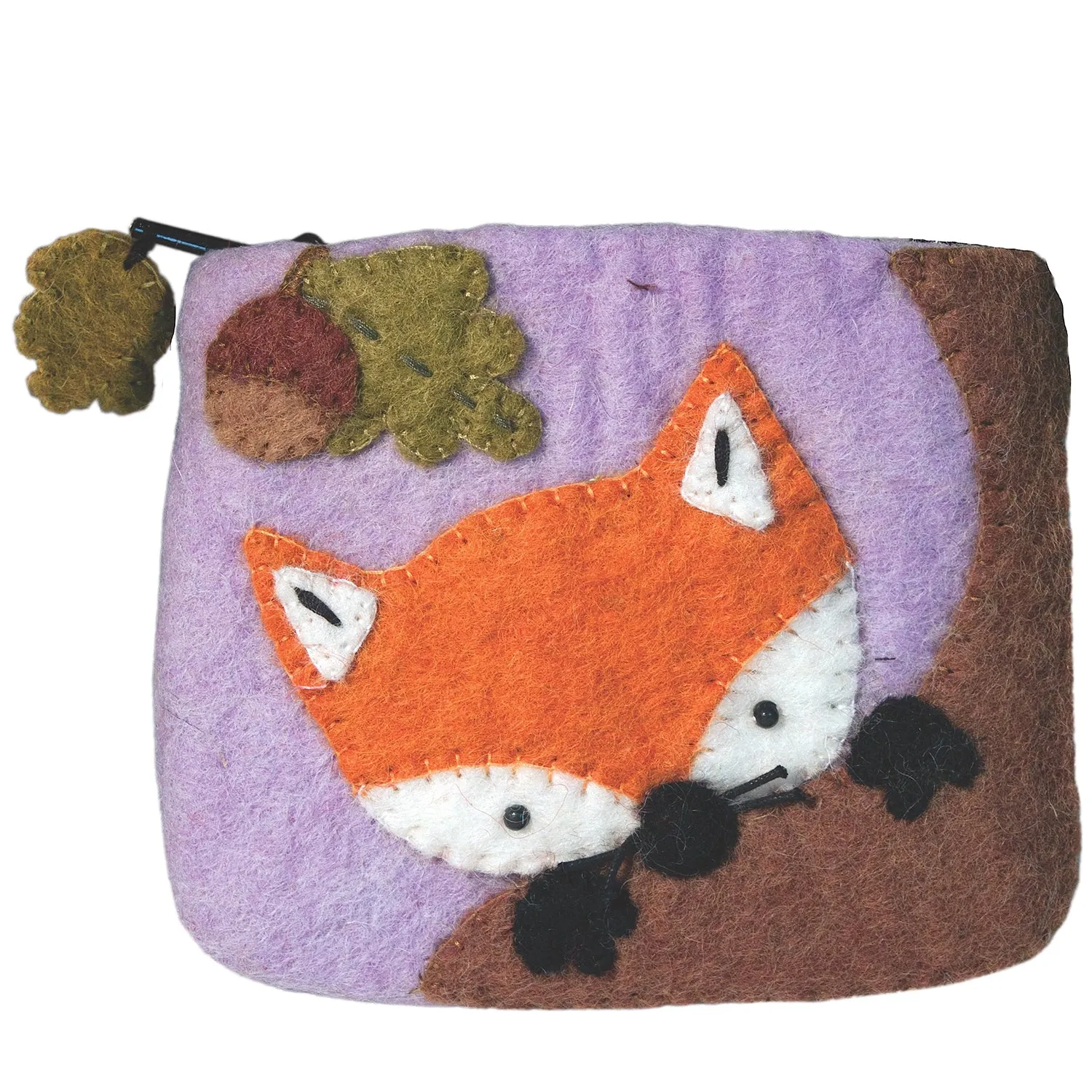 Felt Coin Purse Baby Fox Wild Woolies