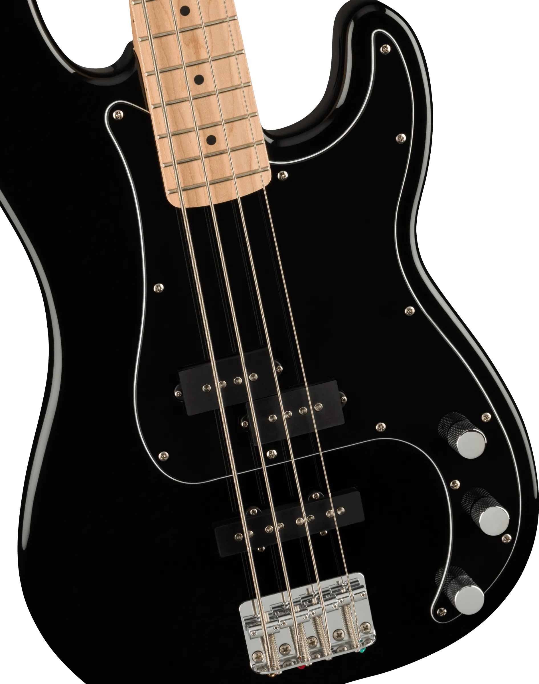 Fender Squier Affinity Series Precision Bass PJ Pack - Black & Rumble 15