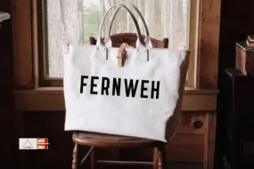 Fernweh Canvas Travel Tote Bag