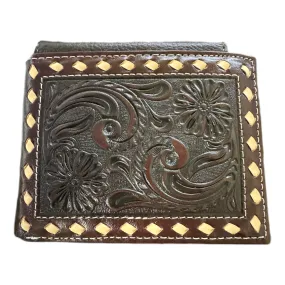 Floral Embossed Wallet