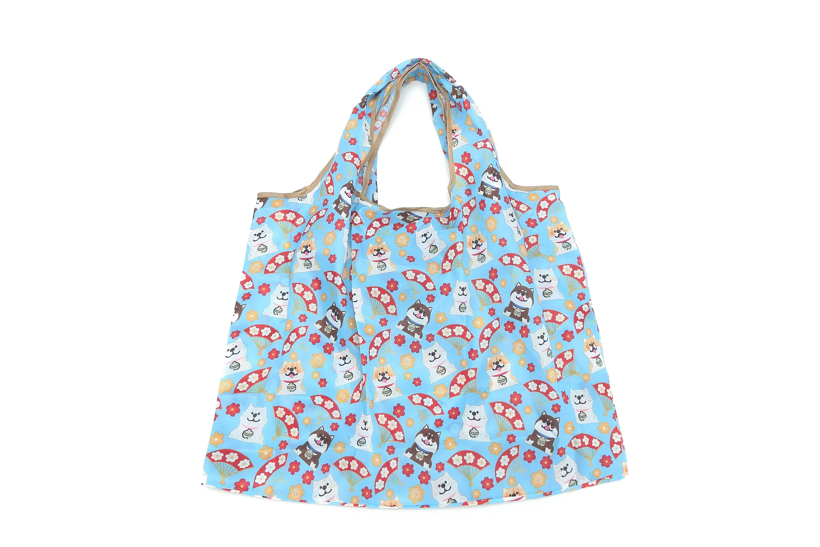 Foldable Bag Jackie Lucky Dog Blue