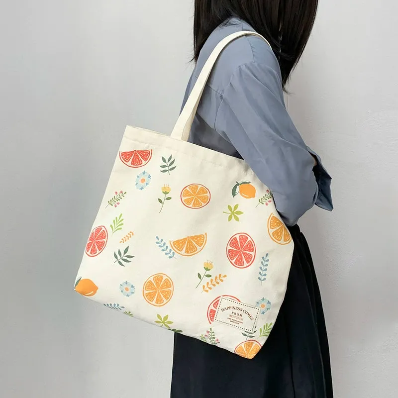 Fresh Fruit Canvas Shoulder Bag