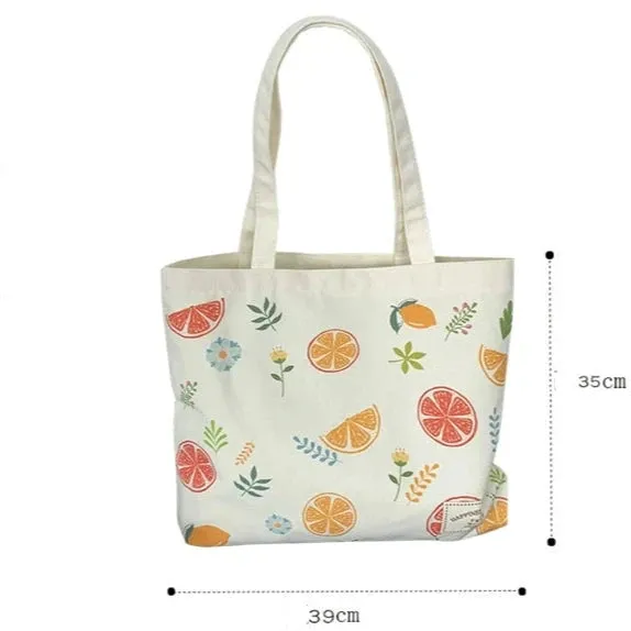 Fresh Fruit Canvas Shoulder Bag