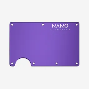 Front & Back Wallet Cover Plates (Nebula Purple)