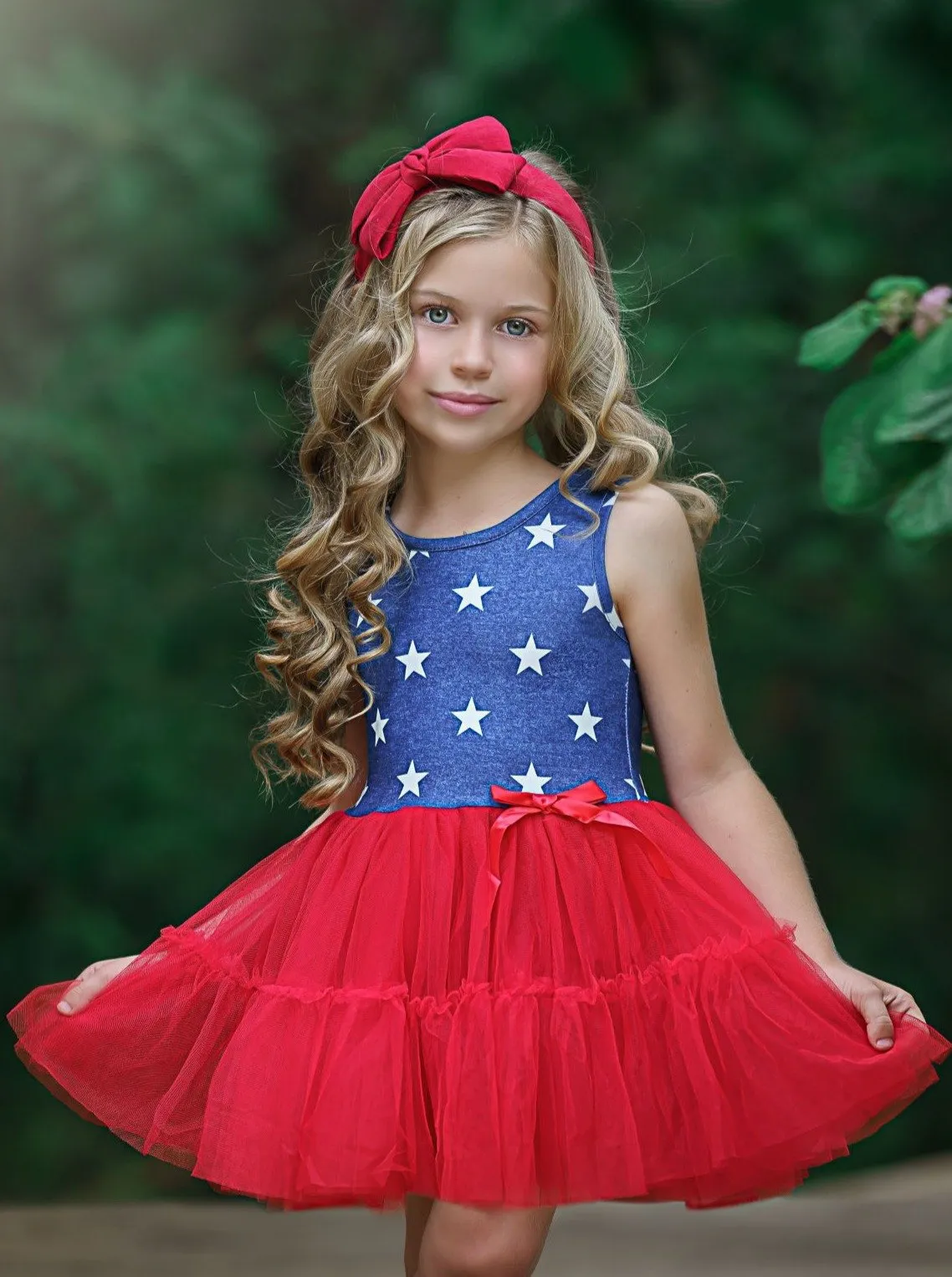 Girls American Star Tutu Dress