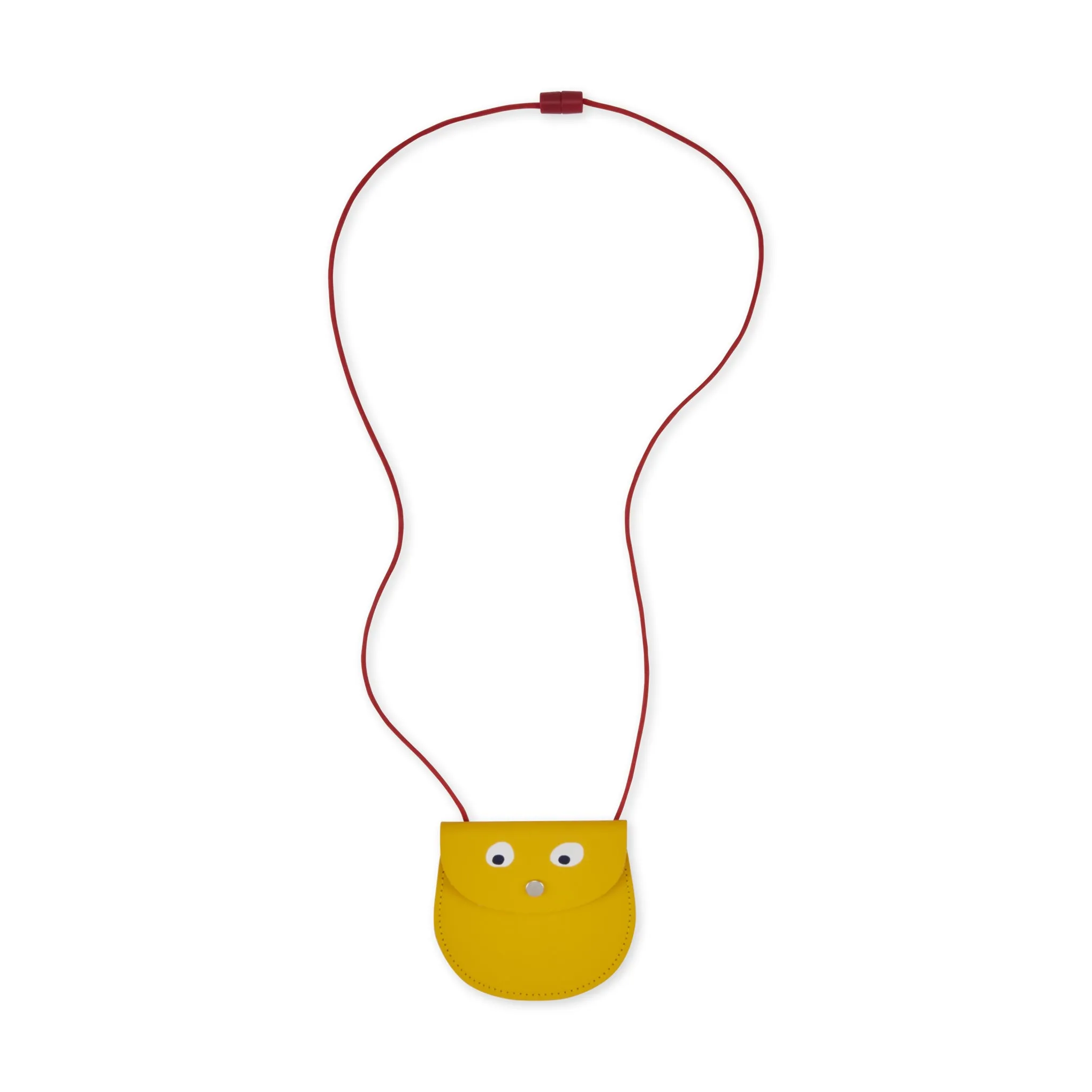 Googly Eye Money Purse - Yellow