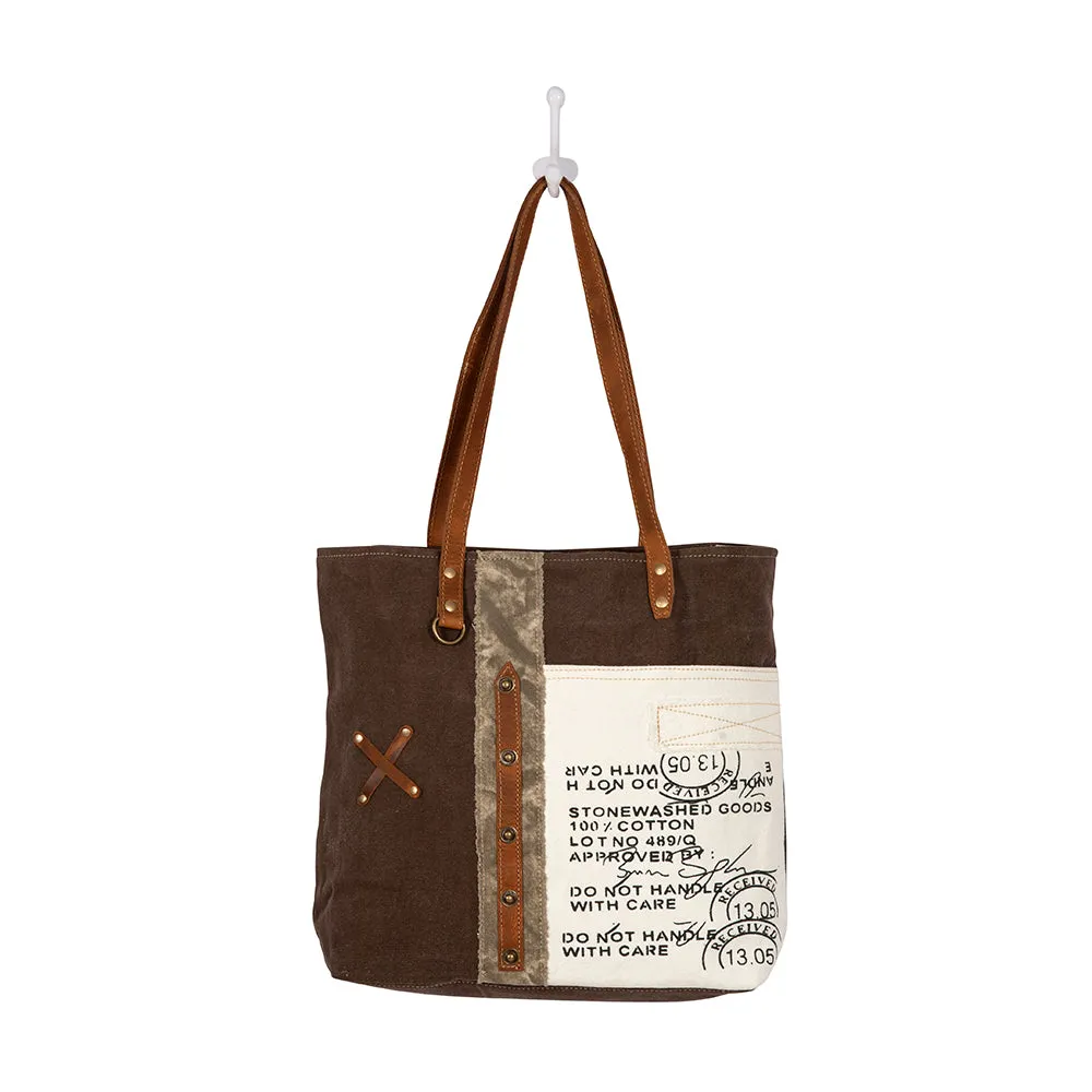 Graded Cotton Farmland Tote Bag