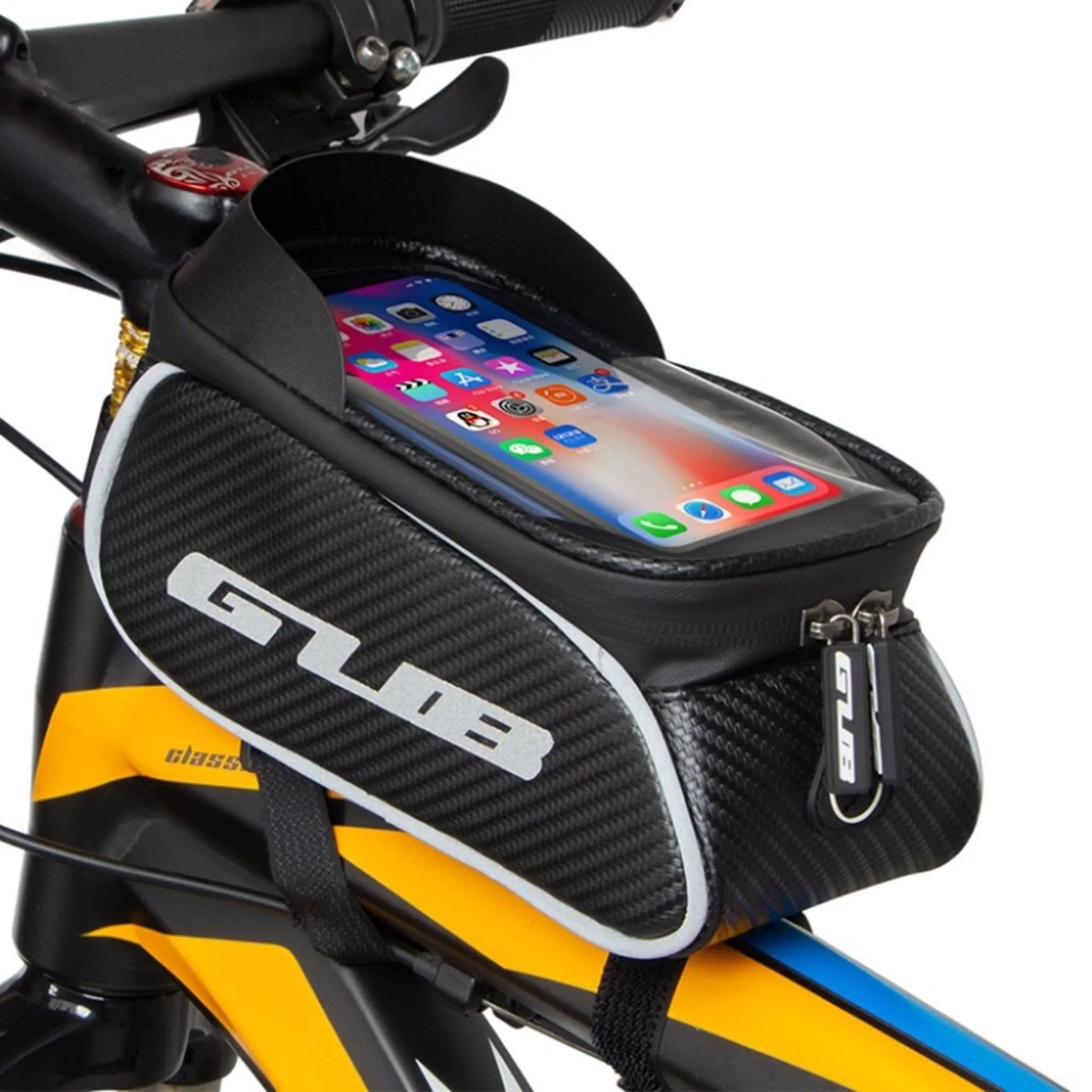 GUB 923 waterproof bicycle bike tube bag for 6.6-inch Smartphone