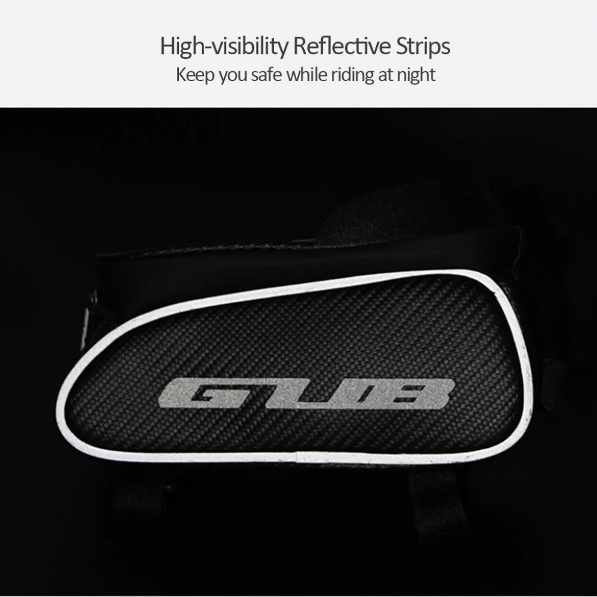 GUB 923 waterproof bicycle bike tube bag for 6.6-inch Smartphone