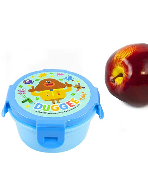 Hey Duggee & Animals Childrens 3 Piece Lunch Bag, Bottle & Snackpot Set