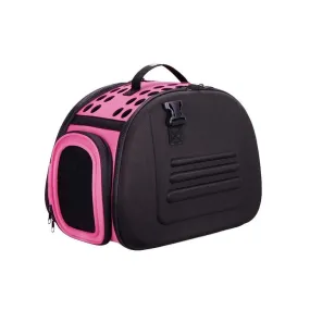 Ibiyaya® Collapsible Traveling Hand Pet Carrier | Lady Pink