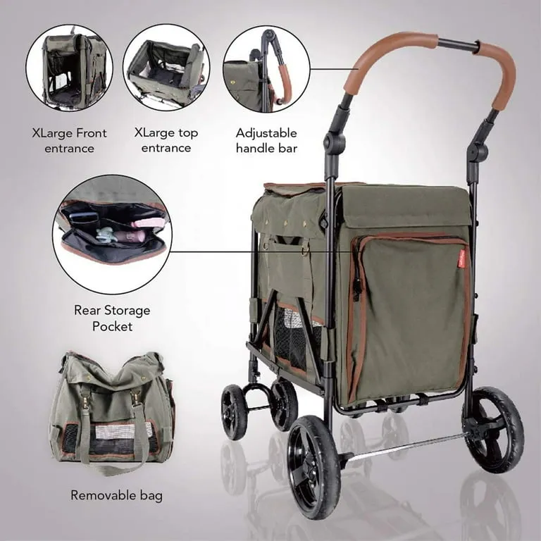 Ibiyaya Gentle Giant Wagon Dog Pram