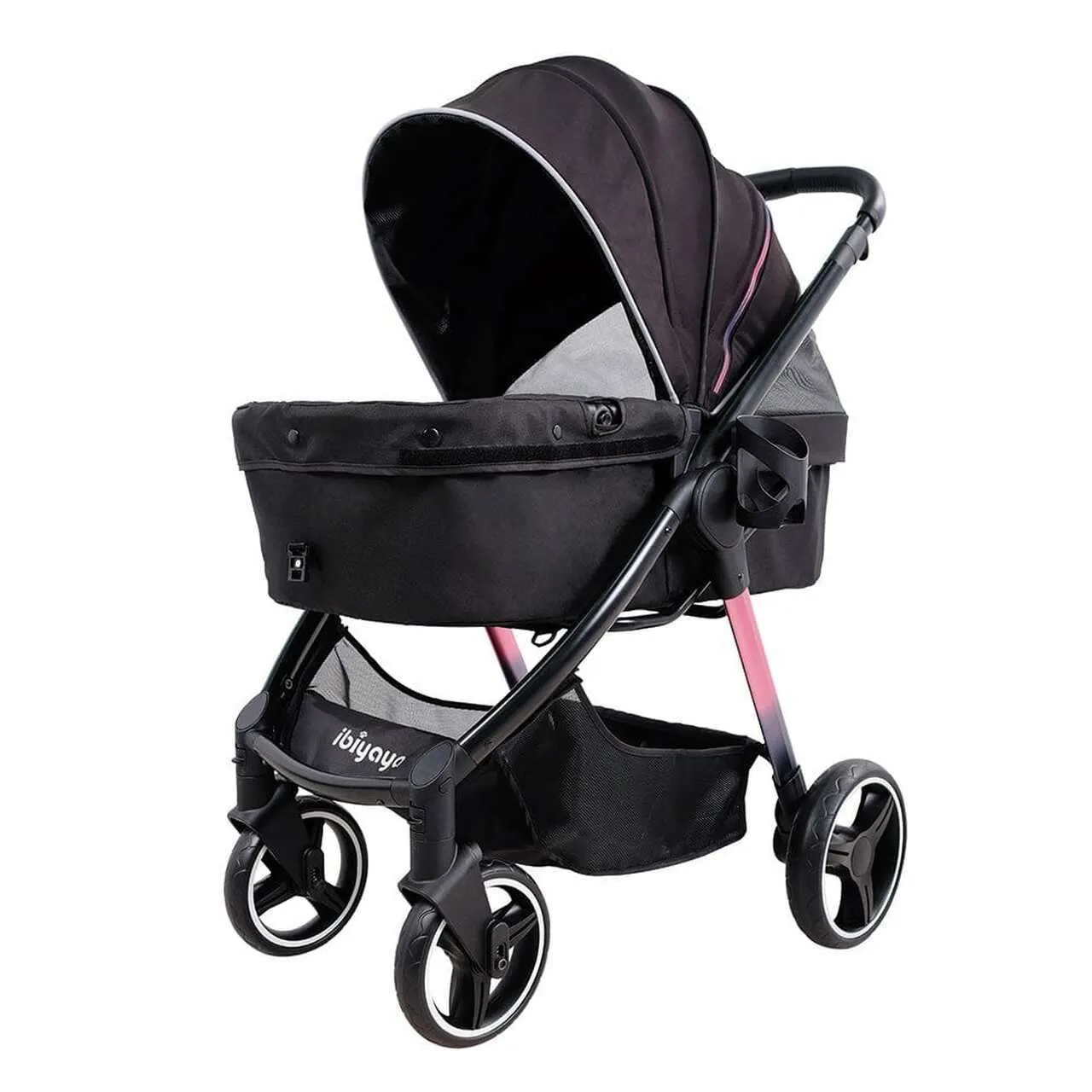 Ibiyaya Retro Luxe Large Pet Stroller