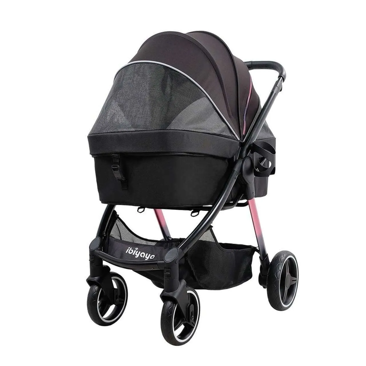 Ibiyaya Retro Luxe Large Pet Stroller