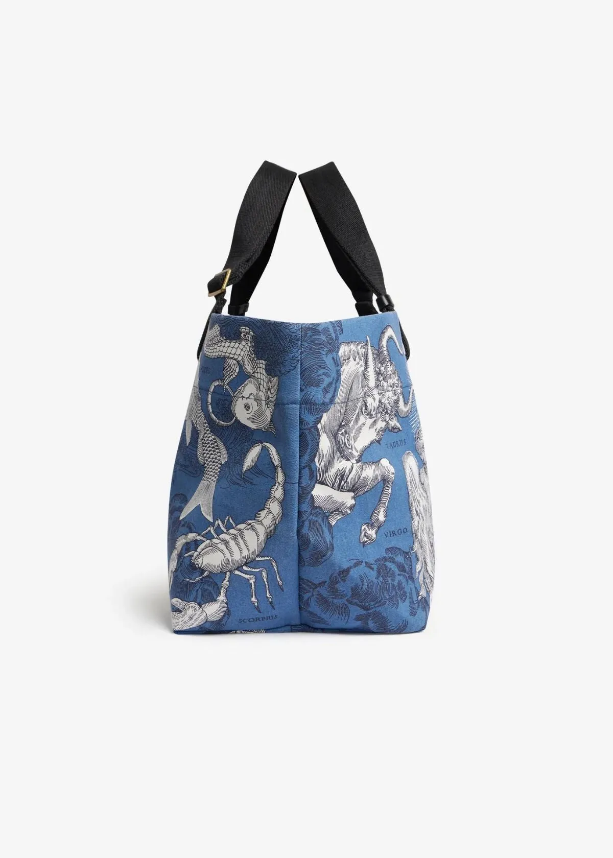 INOUI EDITIONS Astrologie Carrier Bag - Blue