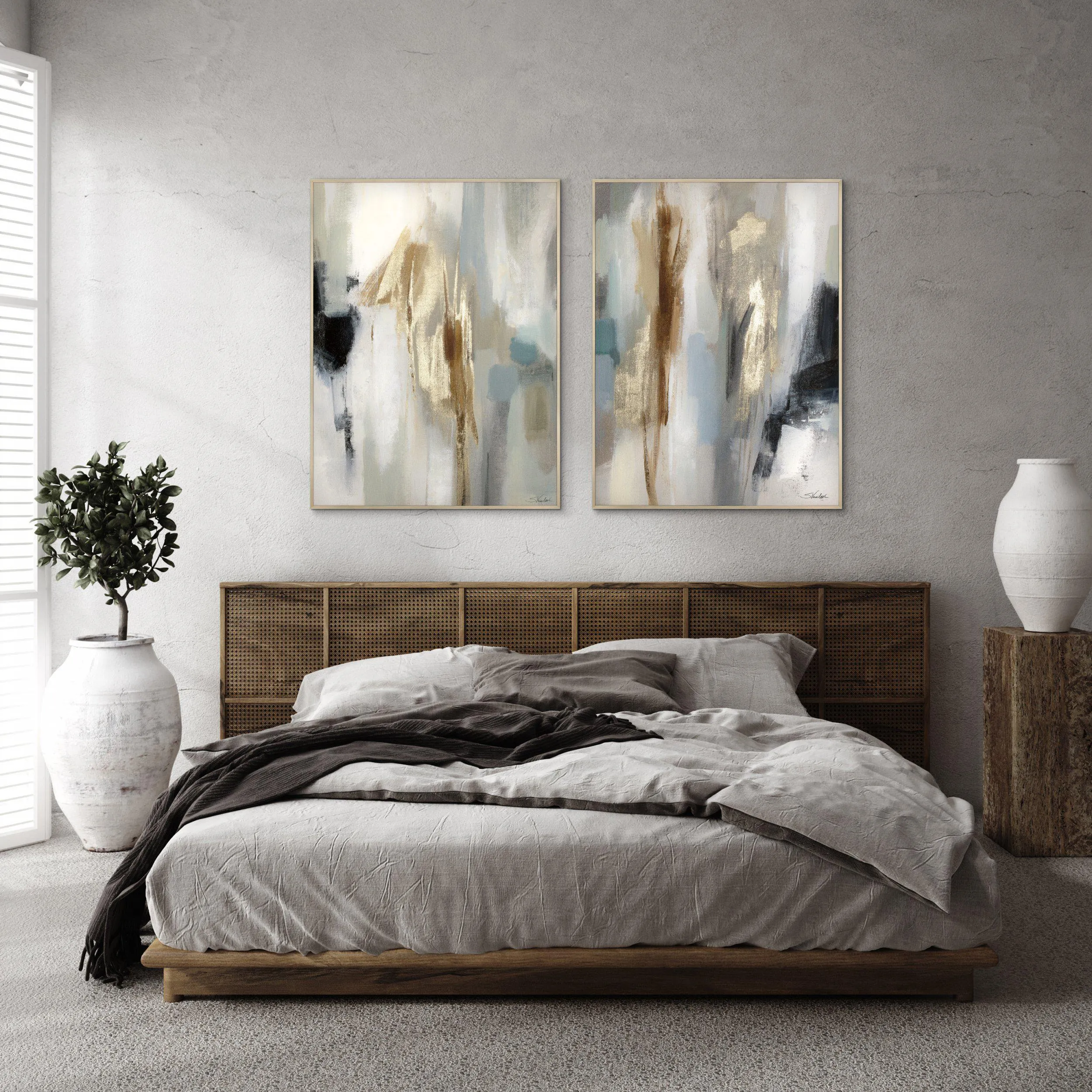 'Inspired' Wall Art Duo | Silvia Vassileva