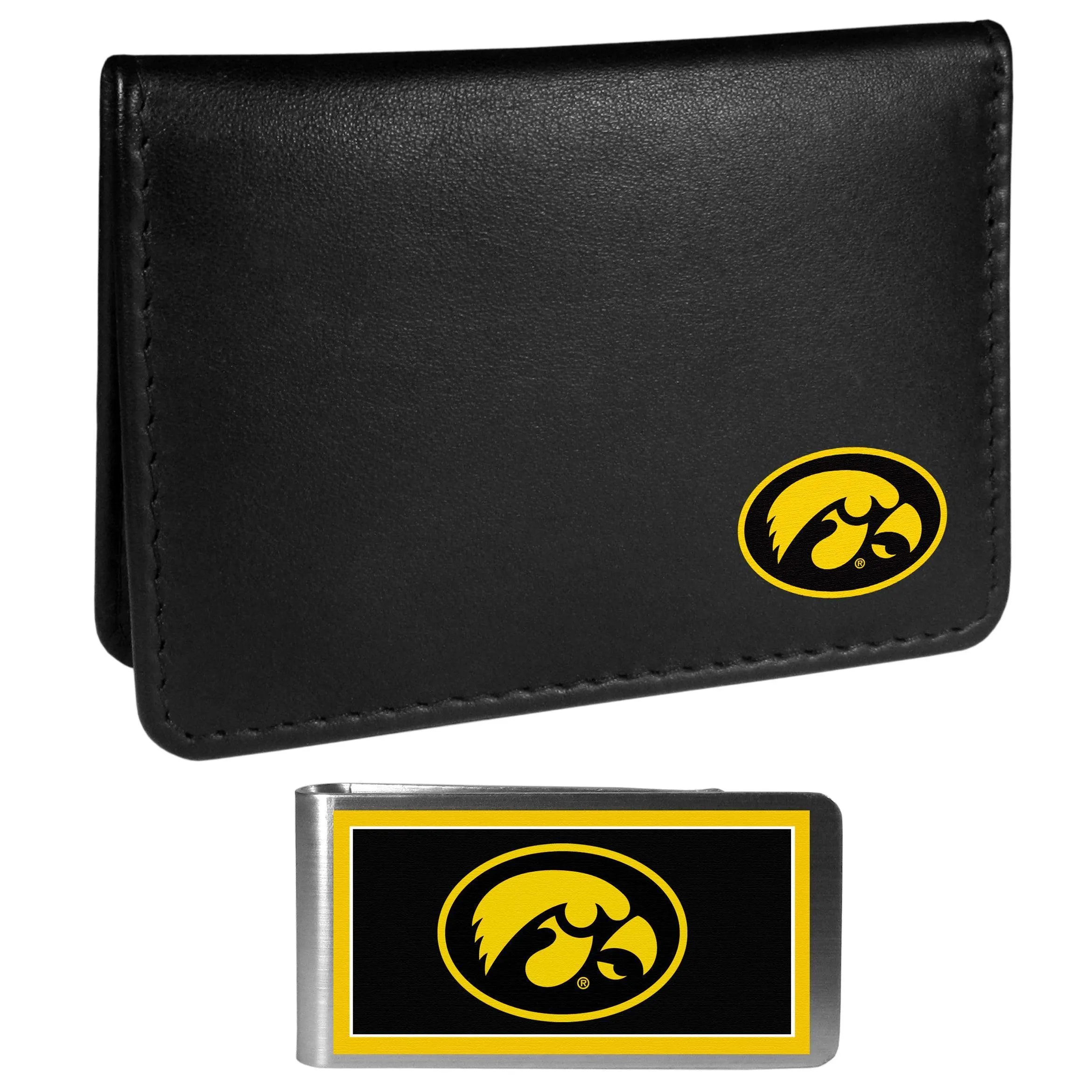 Iowa Hawkeyes Weekend Bi-fold Wallet & Color Money Clip