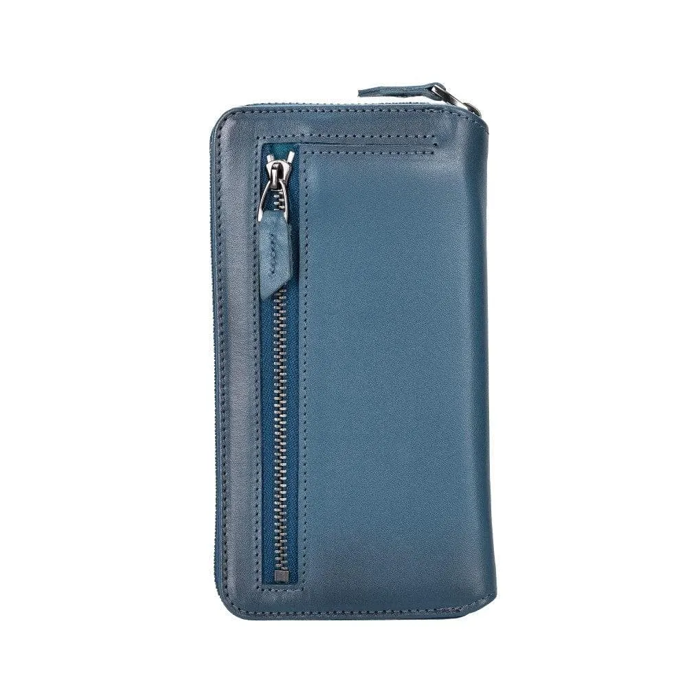 iPhone 14 Series Magnetic Leather Wallet Case