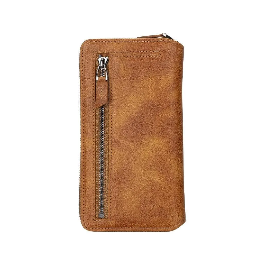 iPhone 14 Series Magnetic Leather Wallet Case