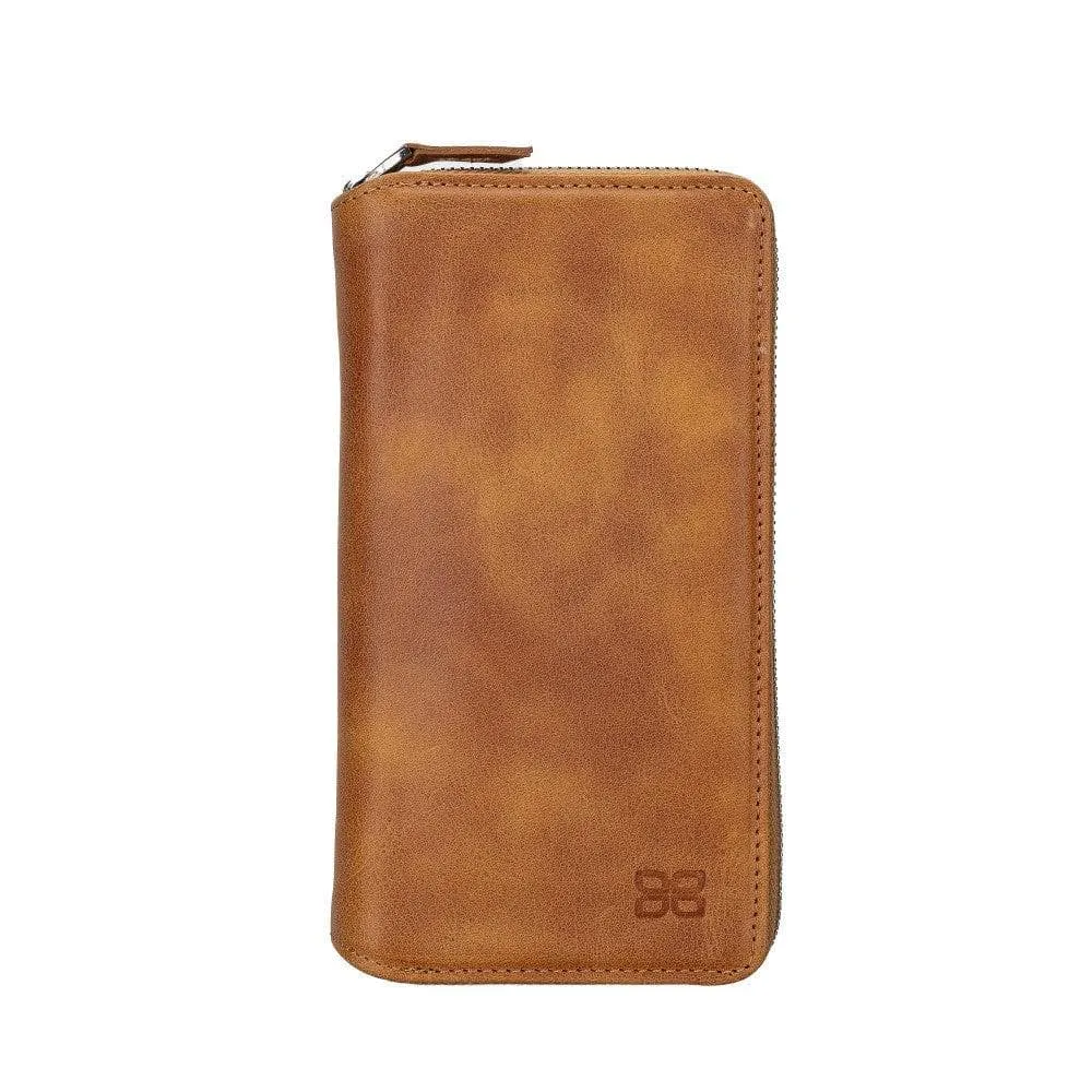 iPhone 14 Series Magnetic Leather Wallet Case