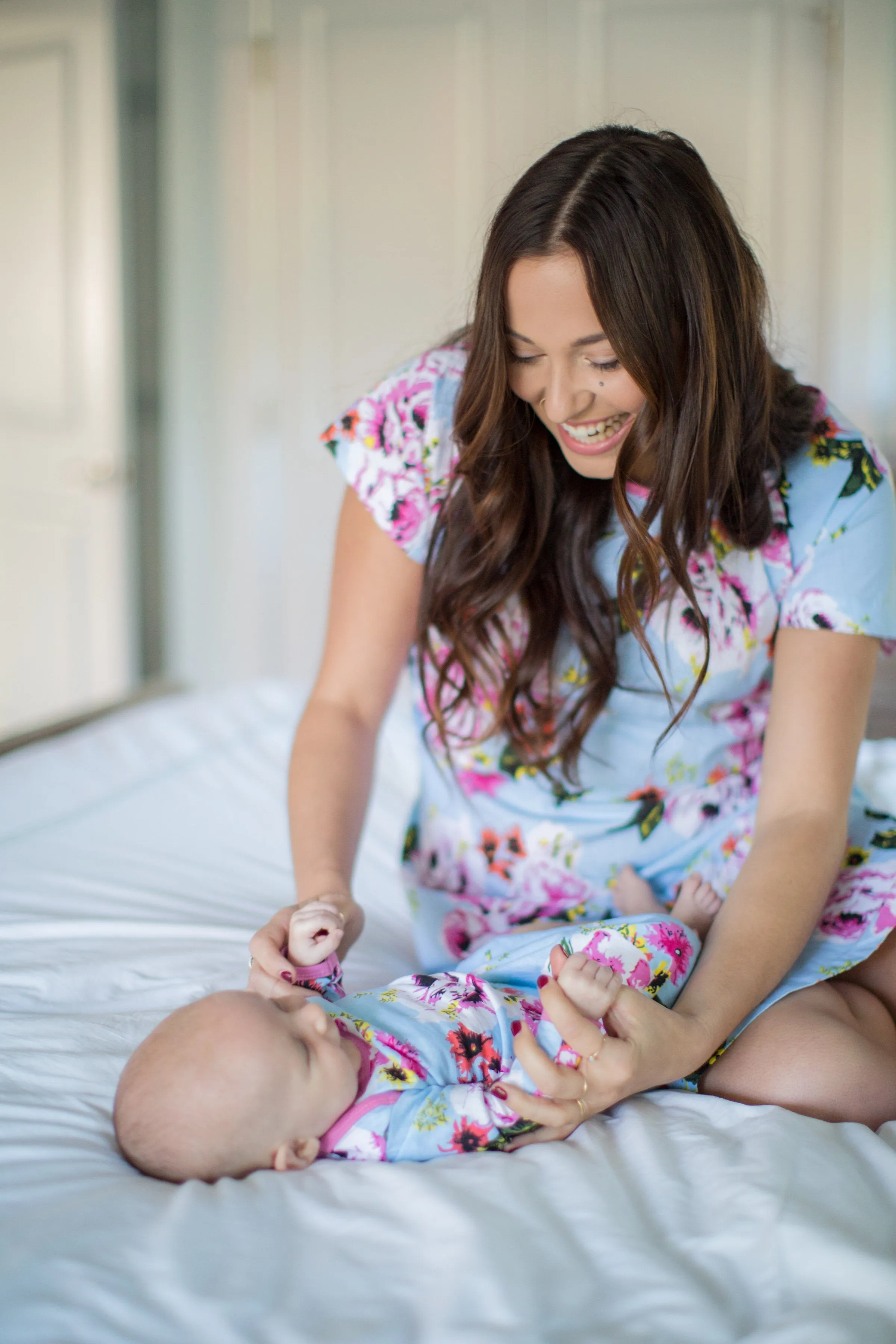 Isla Gownie & Baby Receiving Gown Set