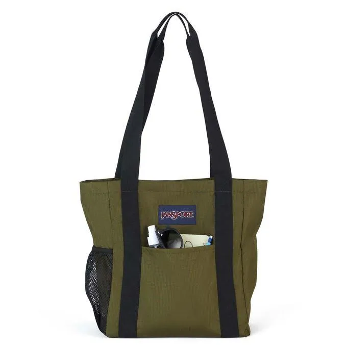 JANSPORT UNISEX GREEN TOTE BAG