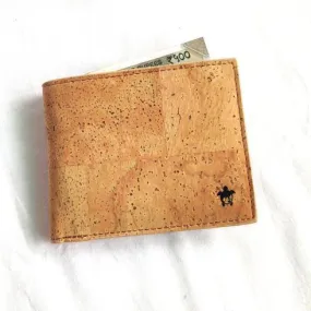 Kakapo Cork Wallet - Unique Unisex Slim Wallet for Men and Women - Tan