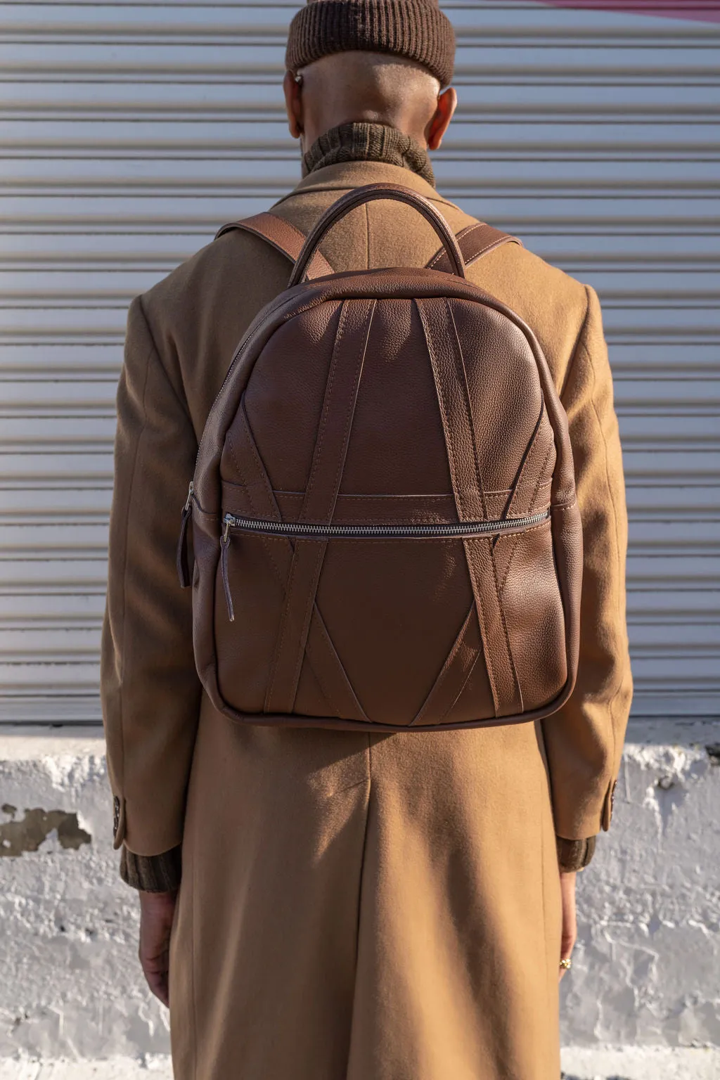 Kingsley - Maroon & Veg Tan