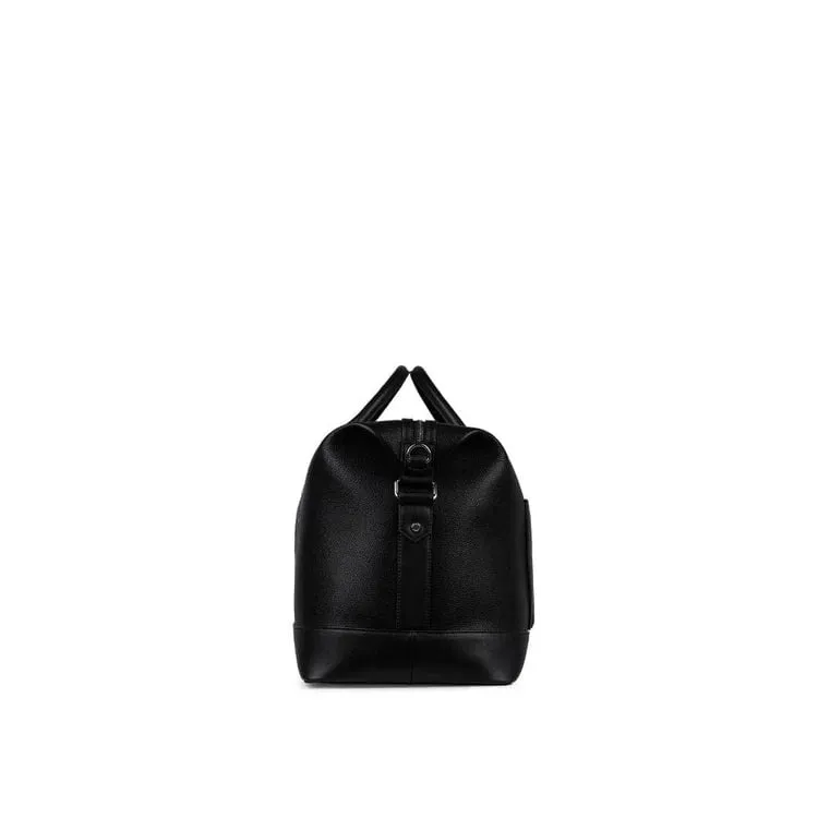 Lambert The June - Black Vegan Leather Travel Bag