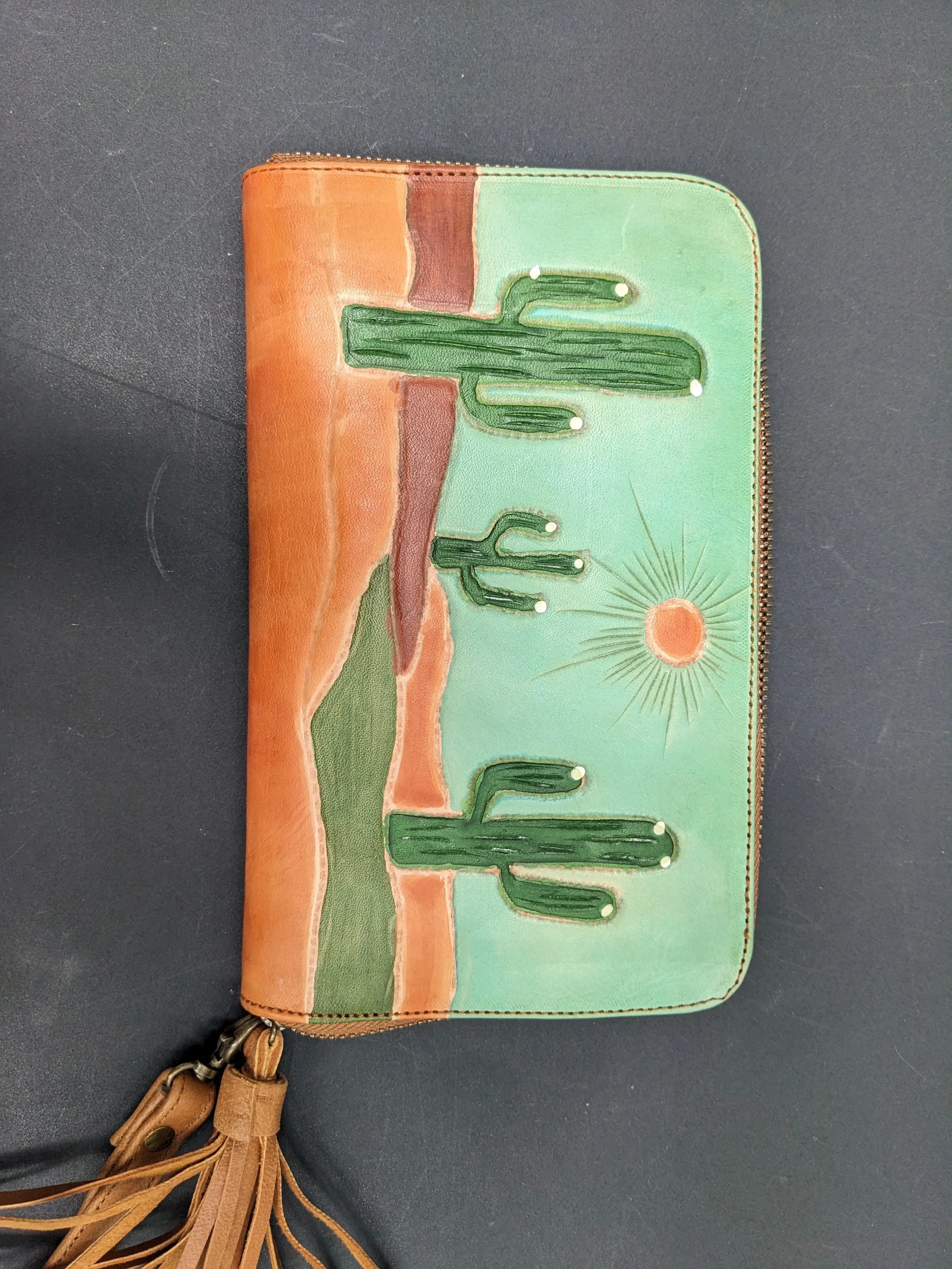 Large Cactus wallet