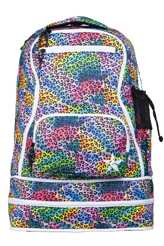 Limited Edition Rainbow Jungle Rebel Dream Bag Plus with White Zipper