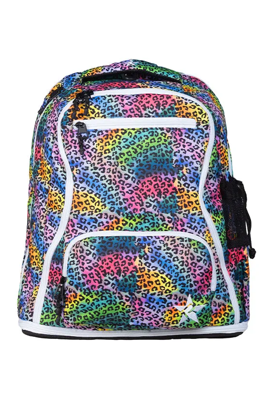 Limited Edition Rainbow Jungle Rebel Dream Bag Plus with White Zipper