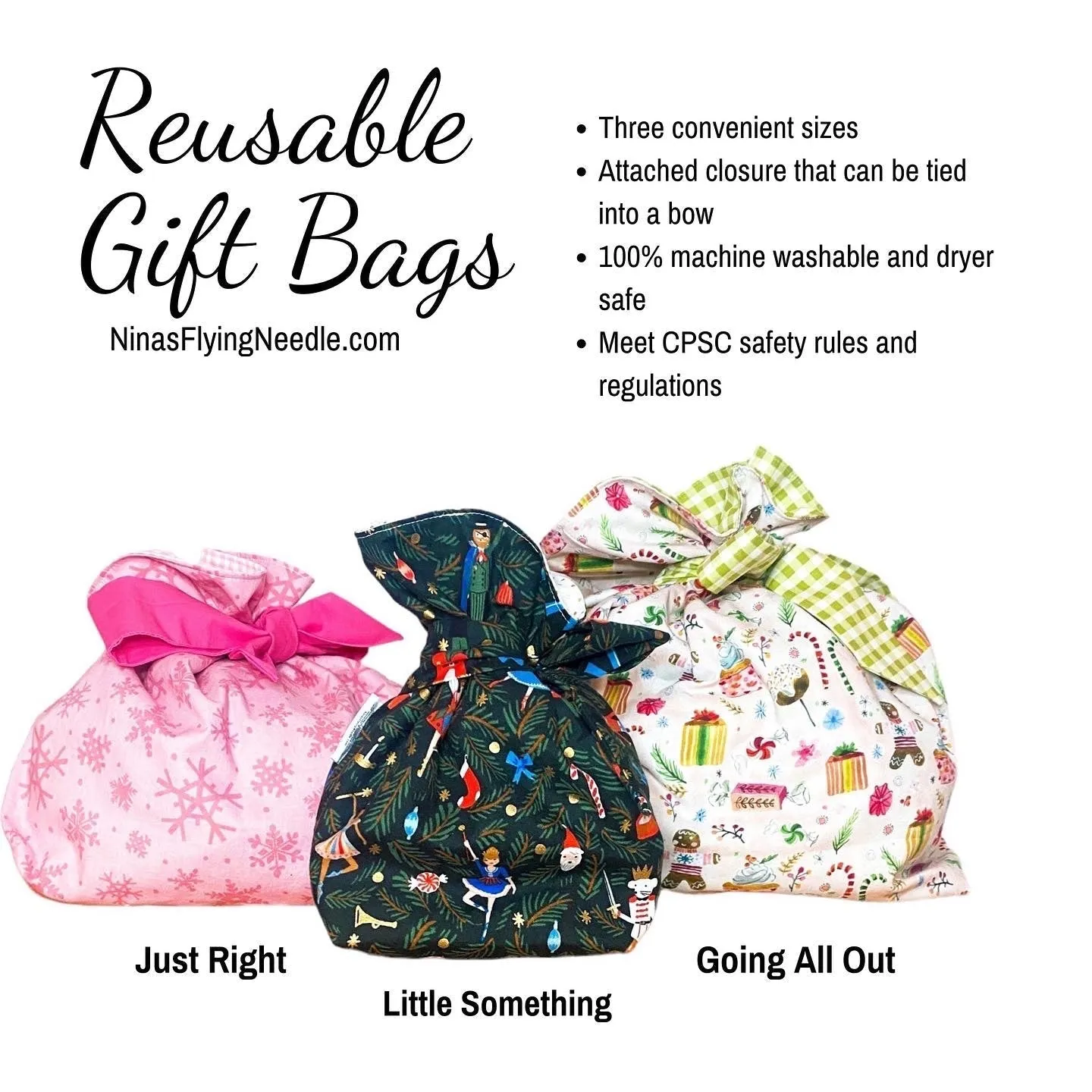 Little Something Gift Bag - Snow Globes