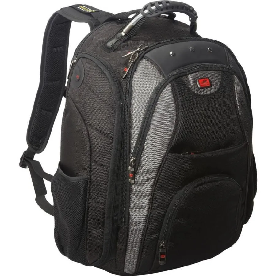 Mancini Backpack for 17" Laptop Computer Black