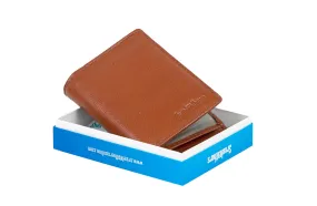 MENS LEATHER WALLET 33610 (TAN)