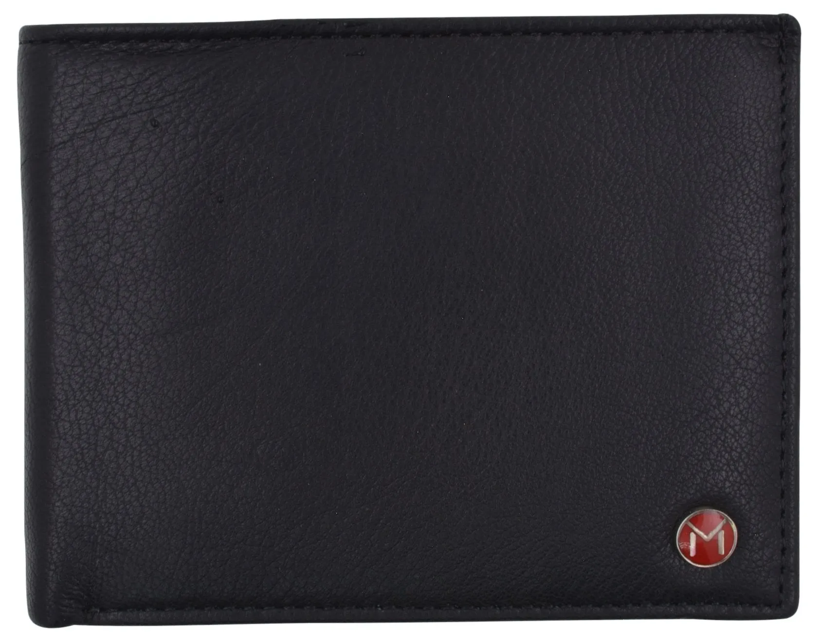 Men's Slim Bifold RFID Security Blocking Premium Leather Credit Card ID Wallet RFIDGT53LGR