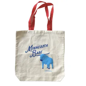 Minnesota Babe cotton tote bag