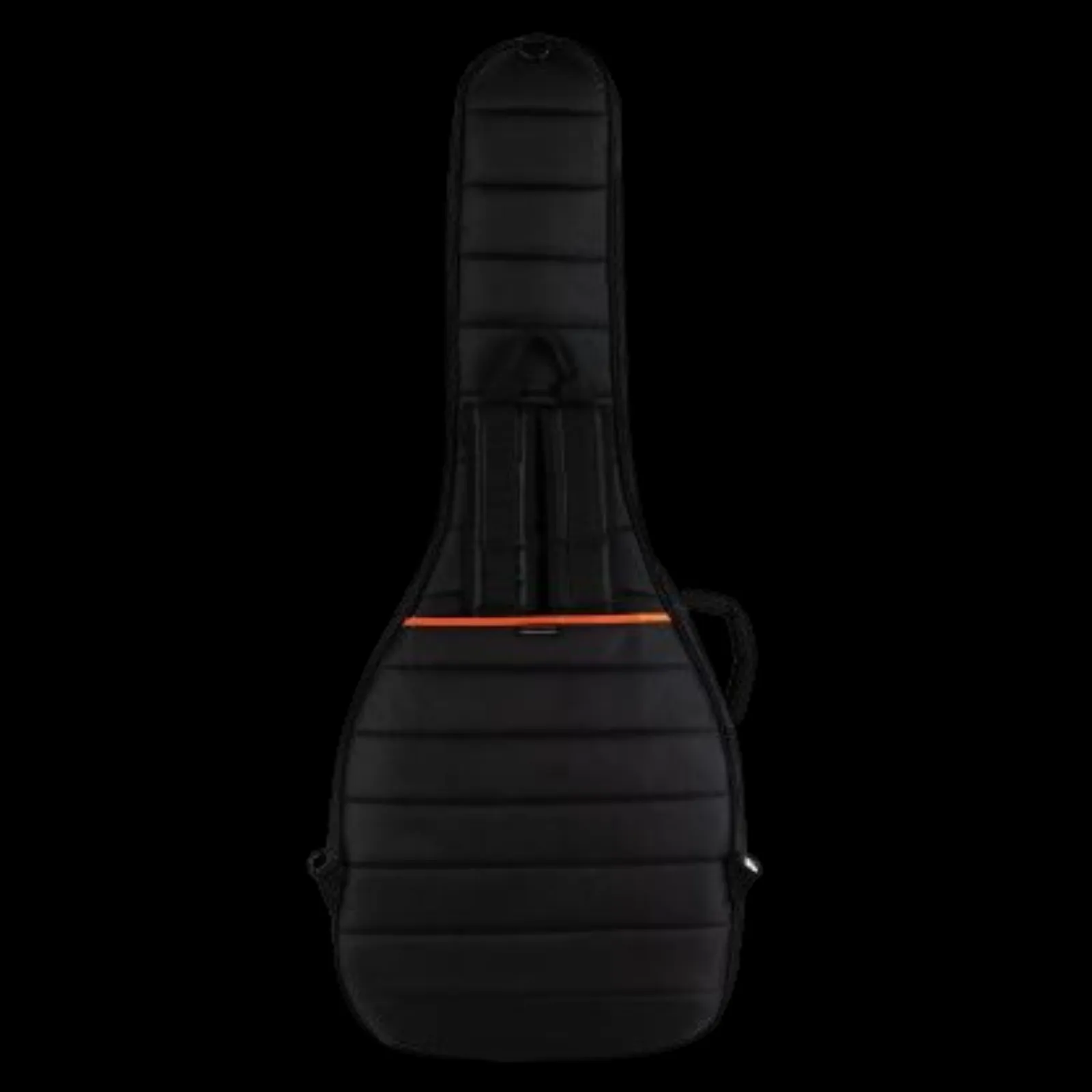 Mono Single Jet Black Dreadnought Guitar Case