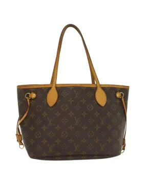 Monogram Tote Bag with Handle Drop