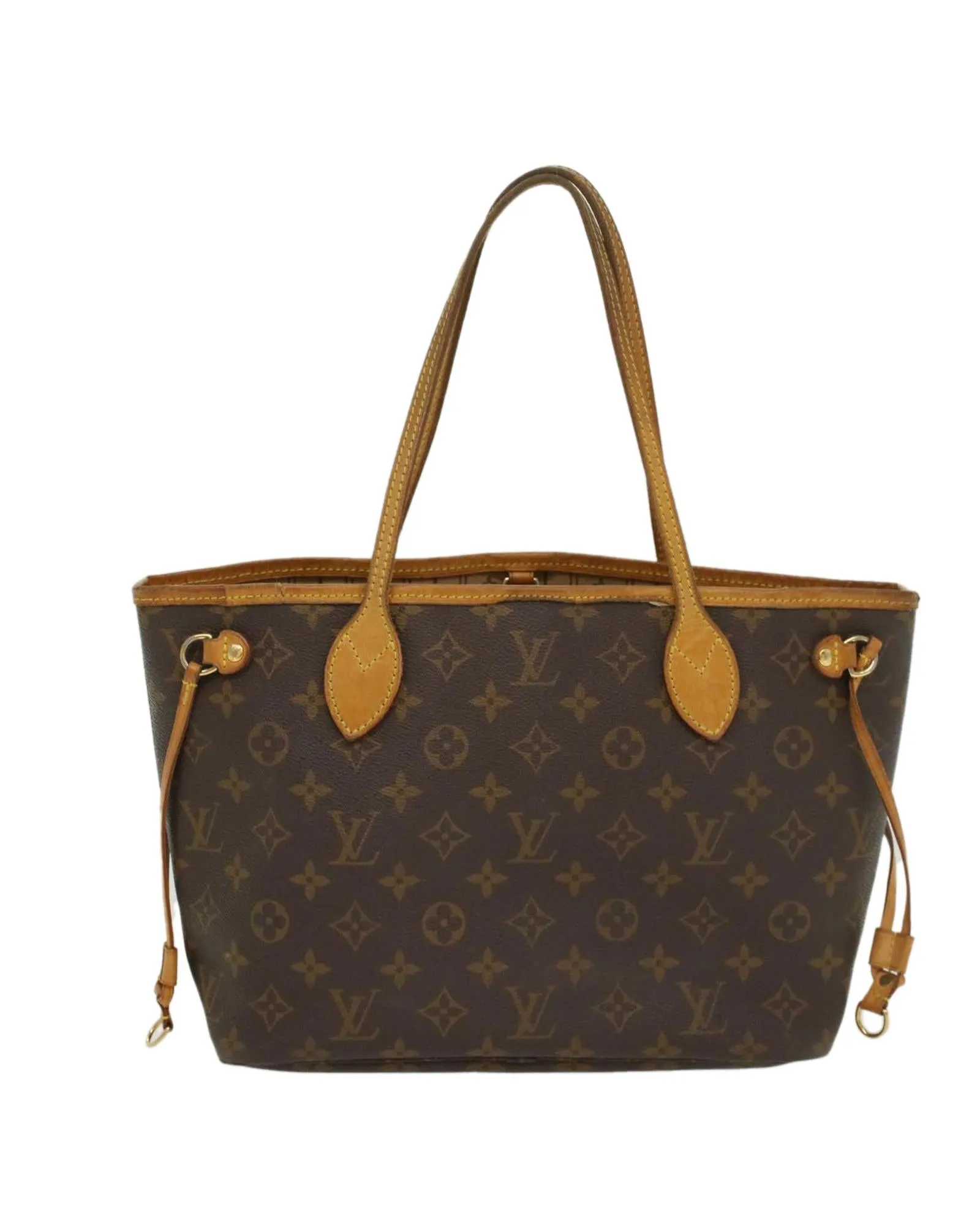 Monogram Tote Bag with Handle Drop