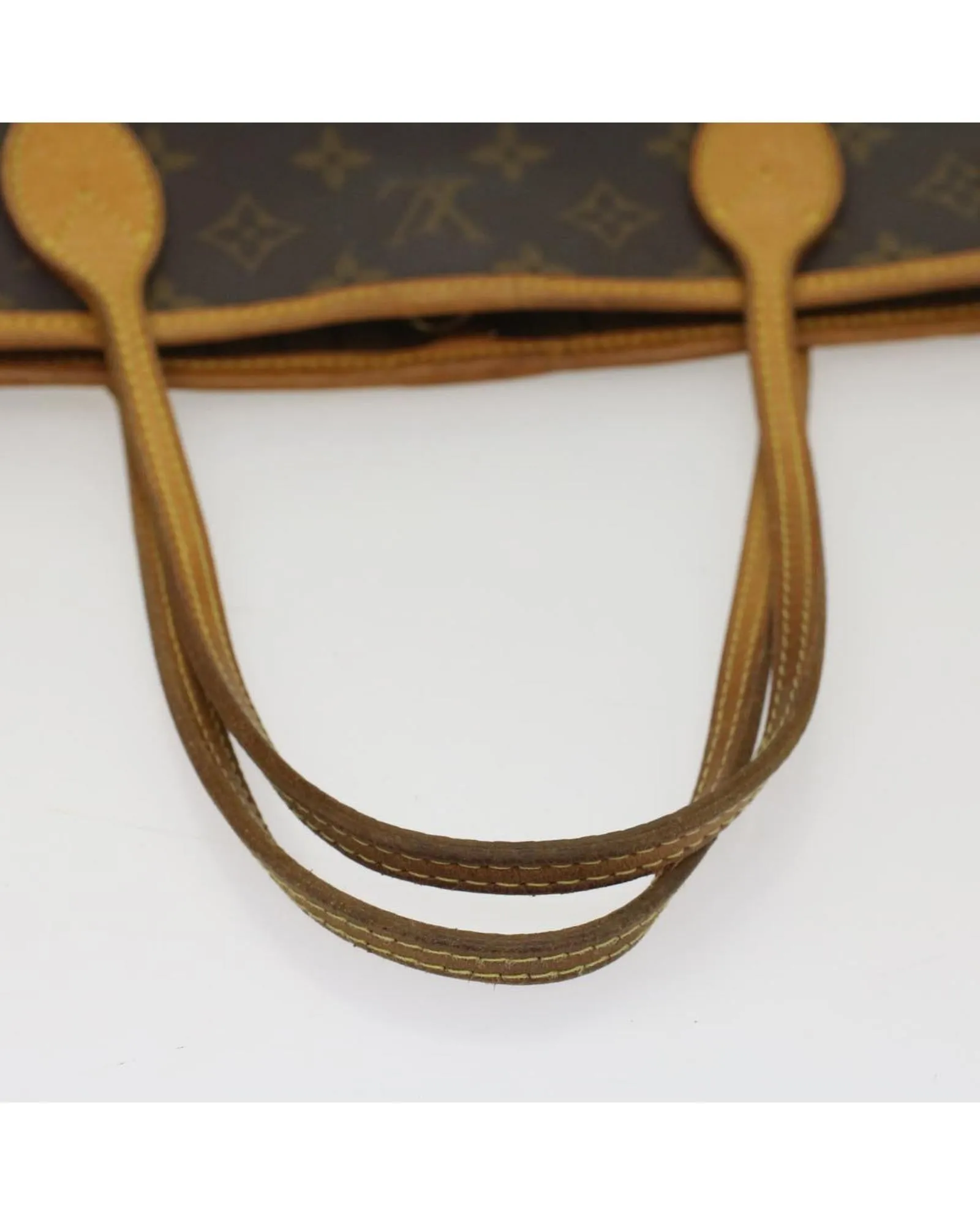 Monogram Tote Bag with Handle Drop