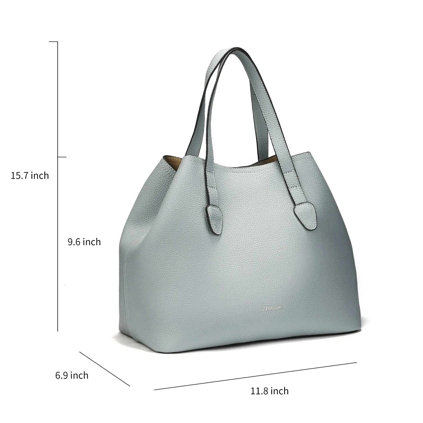 Napoli Tote Bag Light Blue