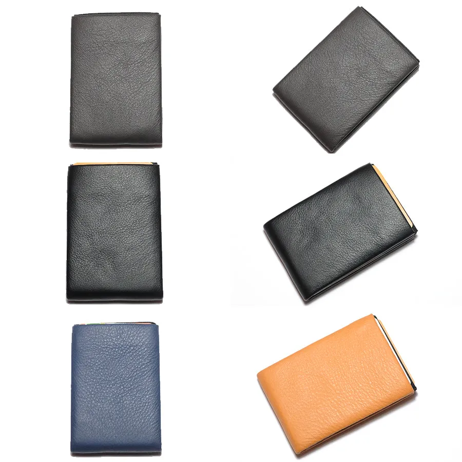 Nero Wallet Leather - Mens Wallets - Keep Your Personal Information Safe and Secure -  FULL RFID protection