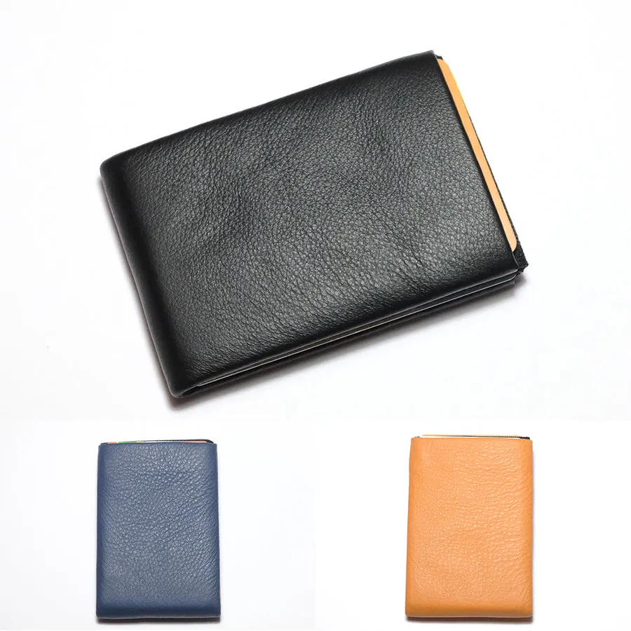 Nero Wallet Leather - Mens Wallets - Keep Your Personal Information Safe and Secure -  FULL RFID protection