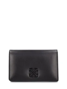 Off-White   Jitney leather wallet w/ chain 