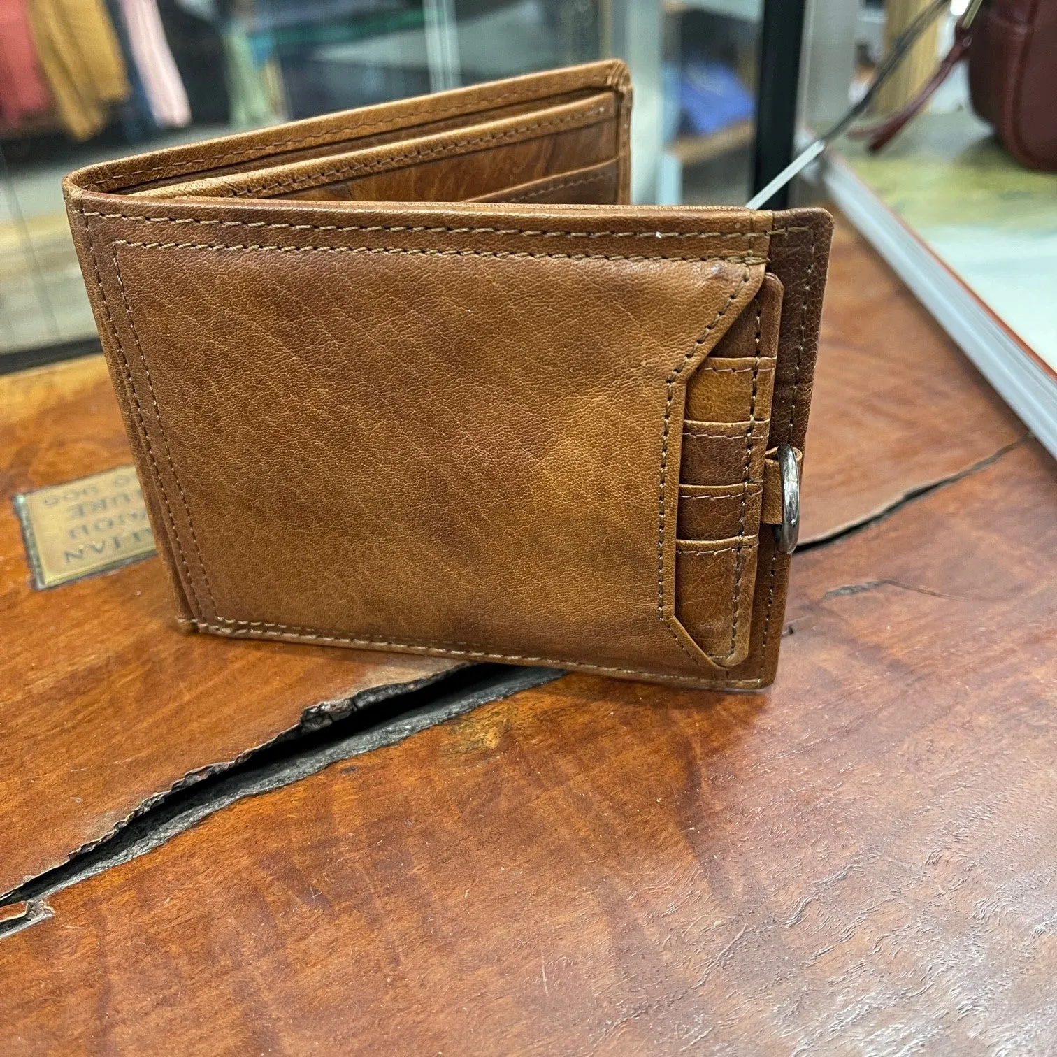 Oran Leather - Nash Wallet - Brown | Brandy | Black