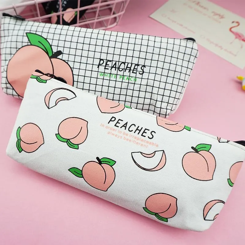 Peaches Makeup Bag