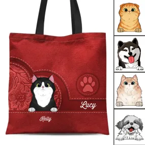 Pet Lovers - Personalized Zippered Canvas Bag