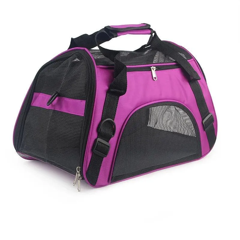 Pet Travel Companion Bag: Chic Carrier for Stylish Pet Adventures