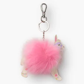 Pom Pom Alpaca Bag Charm